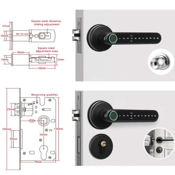ידית חכמה לדלת פרוקסי גו PROXI GO