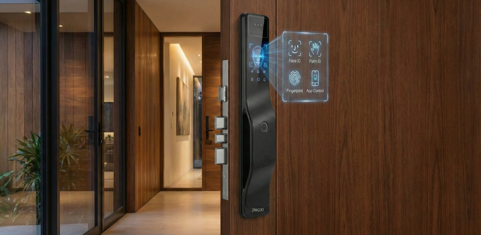 לפתוח את הבית עם זיהוי פנים