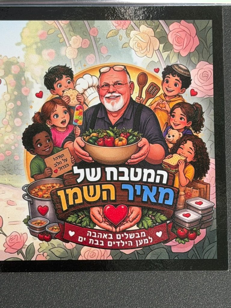 המטבח של מאיר השמן – מבשלים באהבה למען הילדים בבת ים